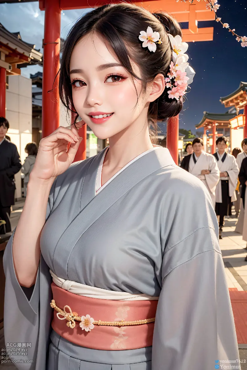 The beauty wears Kimono 第130图