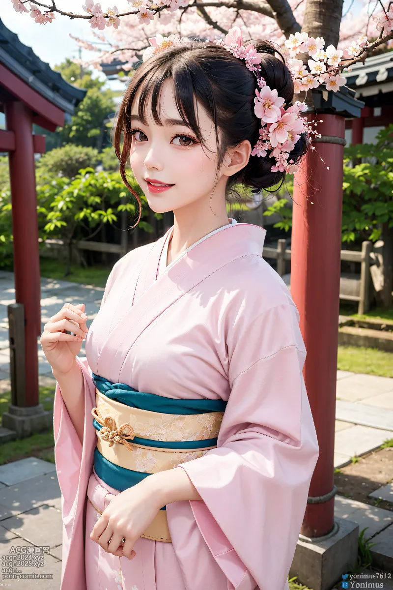 The beauty wears Kimono 第133图