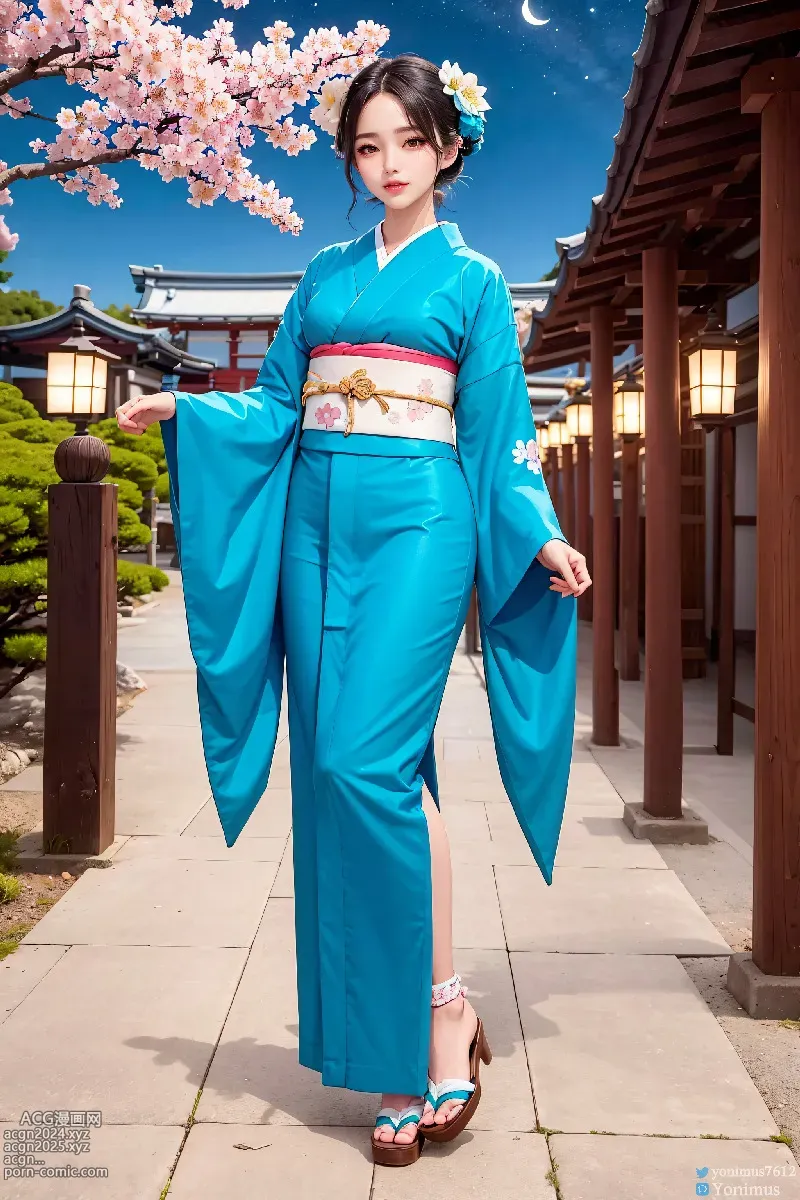 The beauty wears Kimono 第136图