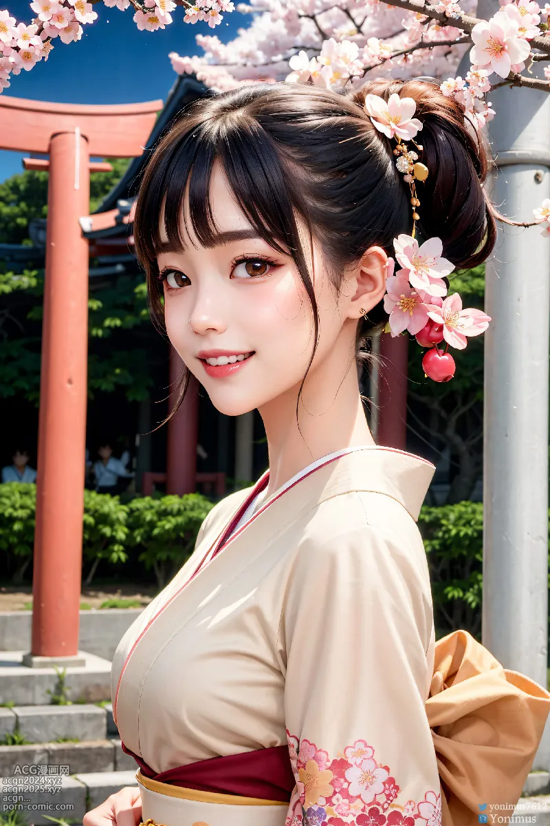 The beauty wears Kimono 第139图