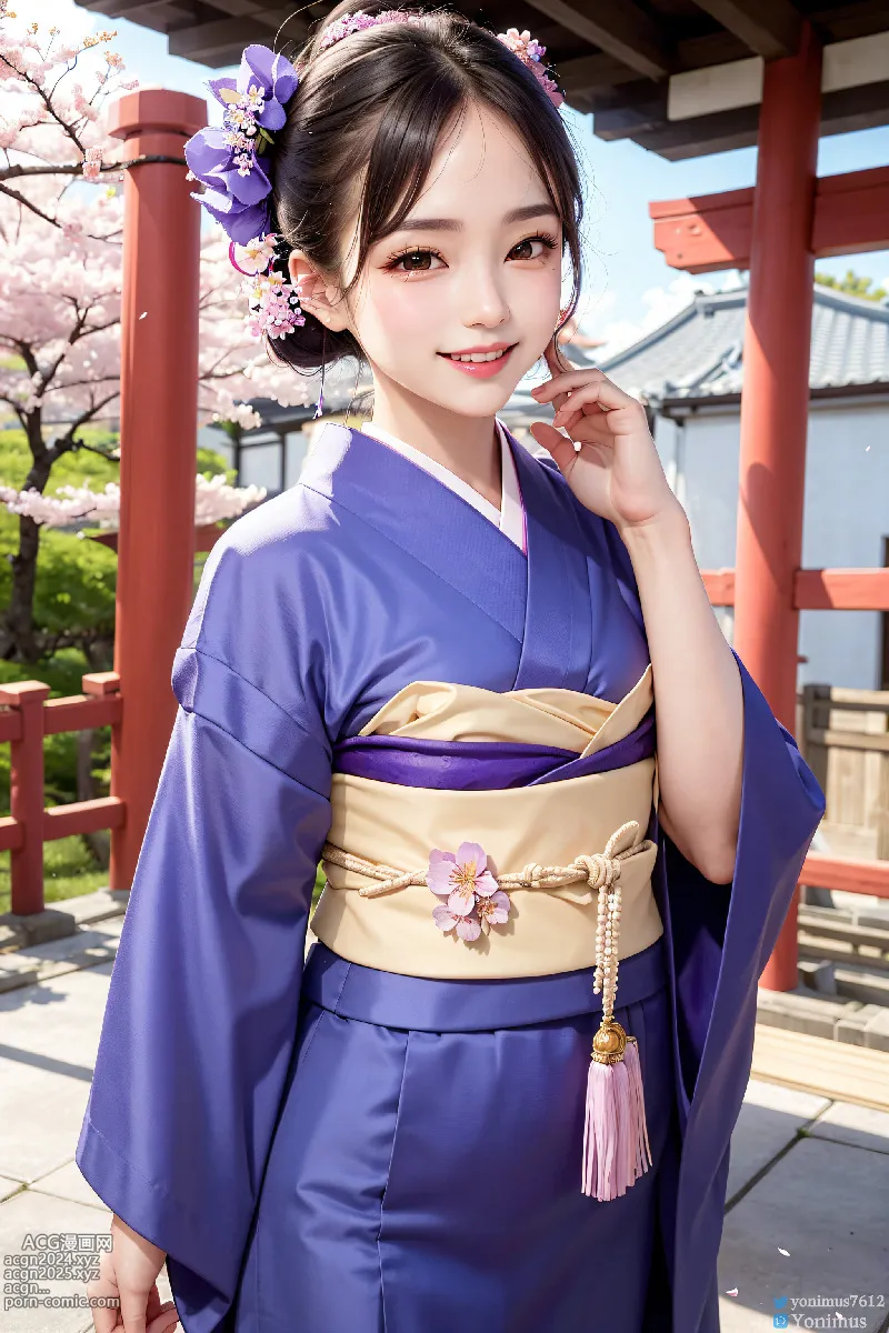 The beauty wears Kimono 第140图