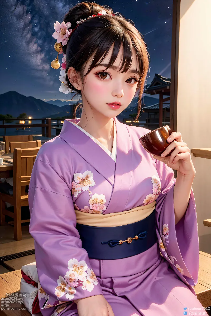 The beauty wears Kimono 第157图