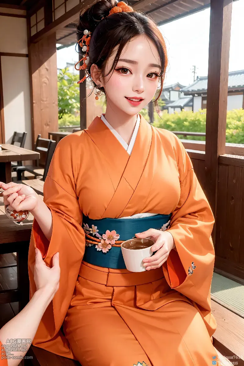 The beauty wears Kimono 第160图