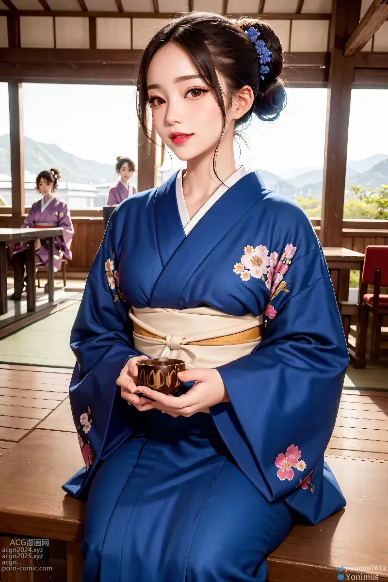 The beauty wears Kimono 第163图