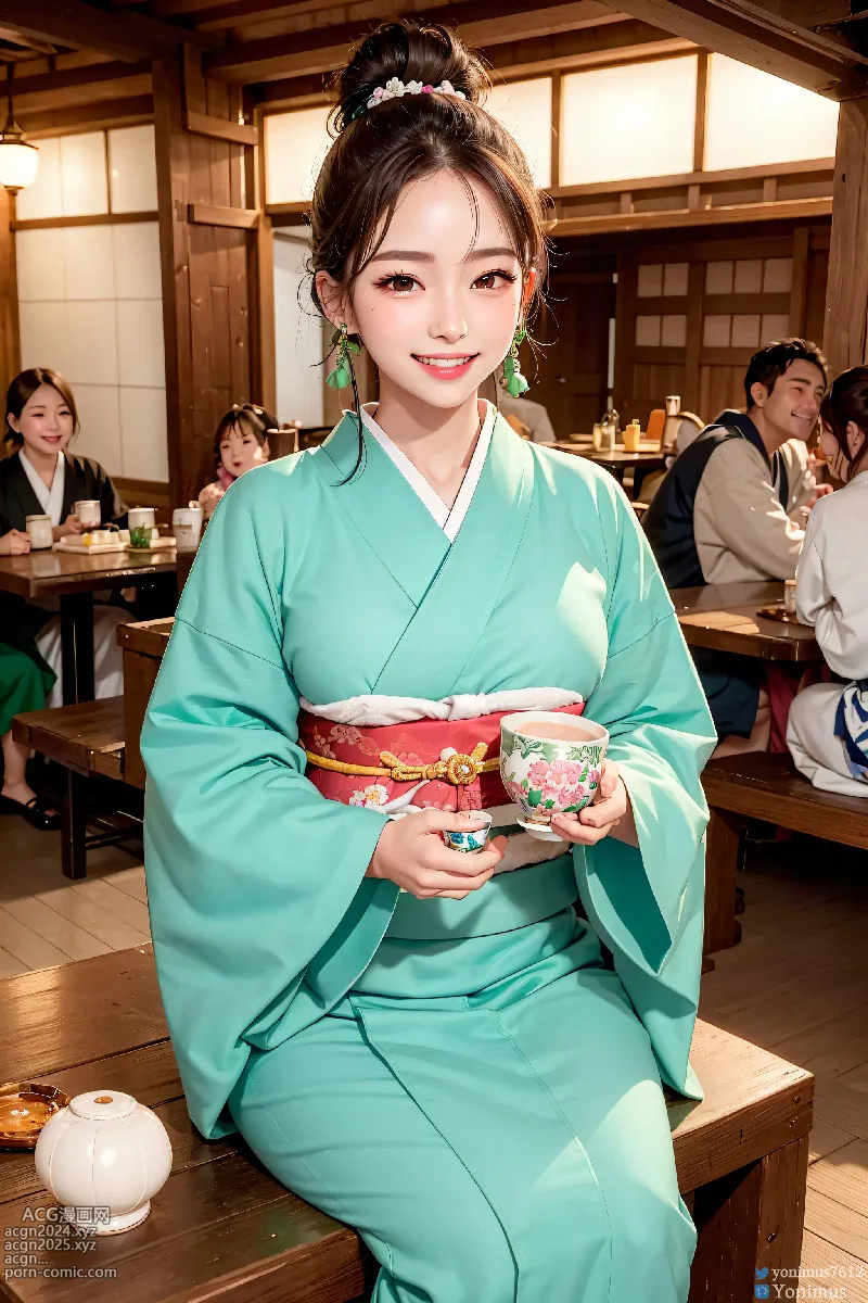 The beauty wears Kimono 第164图