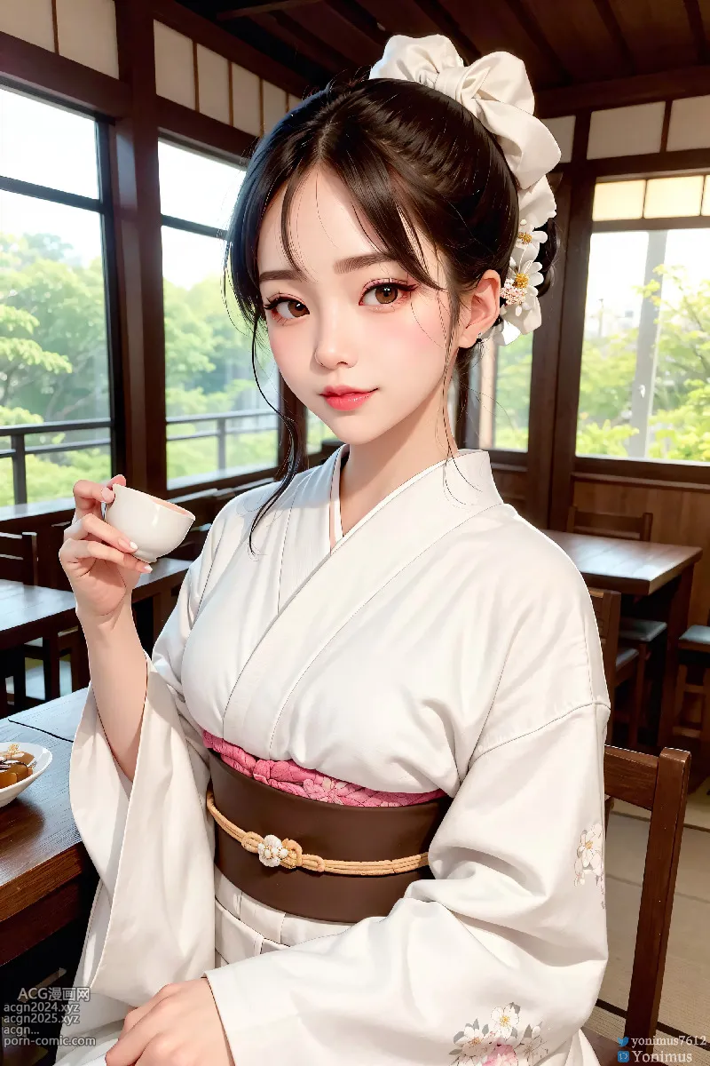 The beauty wears Kimono 第166图