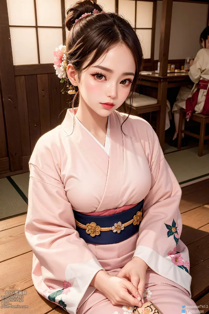 The beauty wears Kimono 第167图