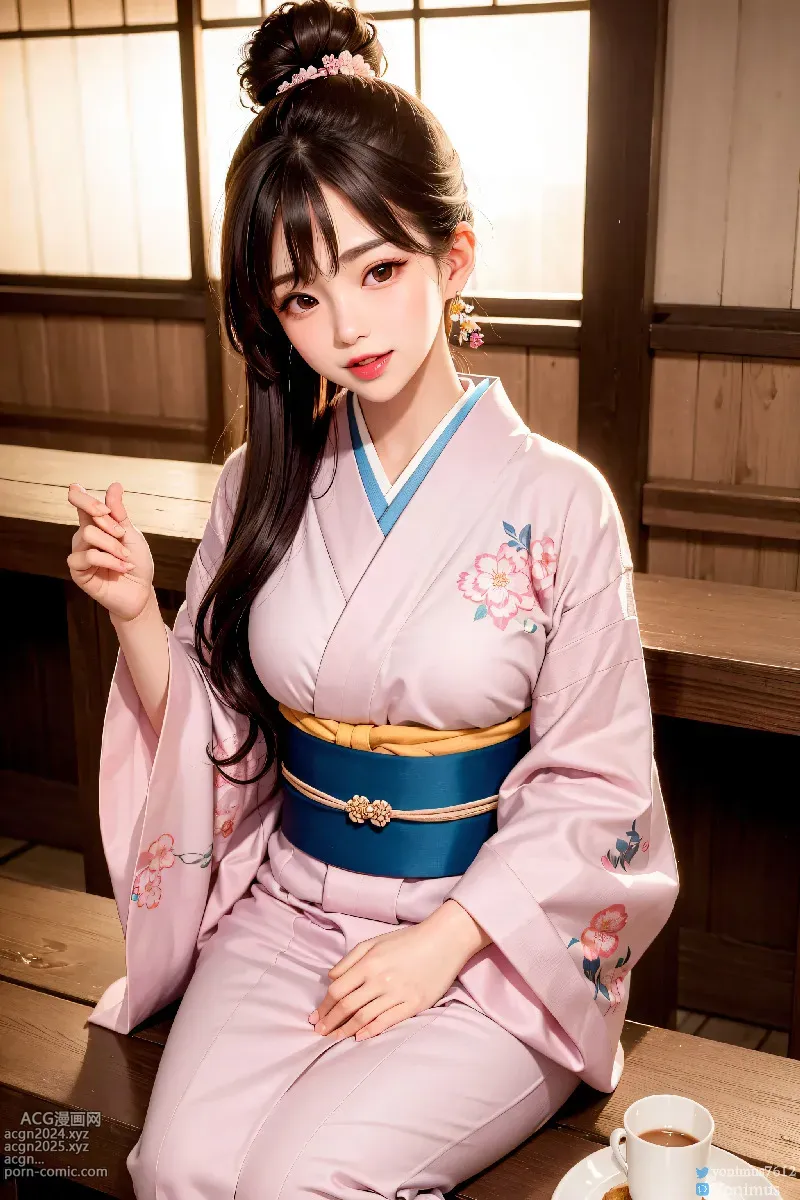 The beauty wears Kimono 第168图