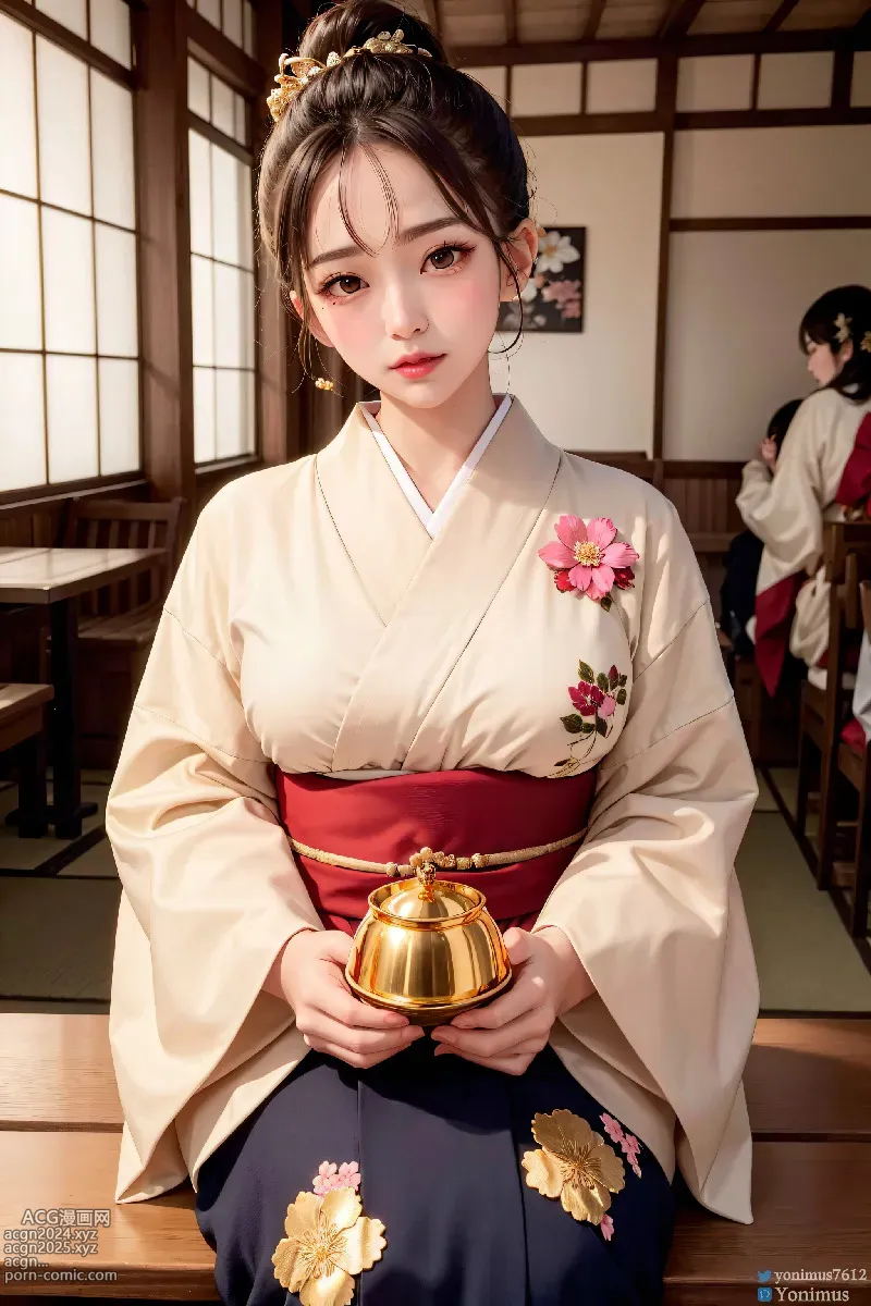 The beauty wears Kimono 第171图