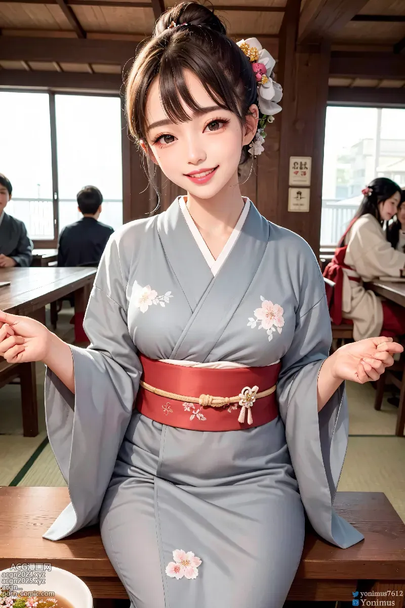 The beauty wears Kimono 第174图