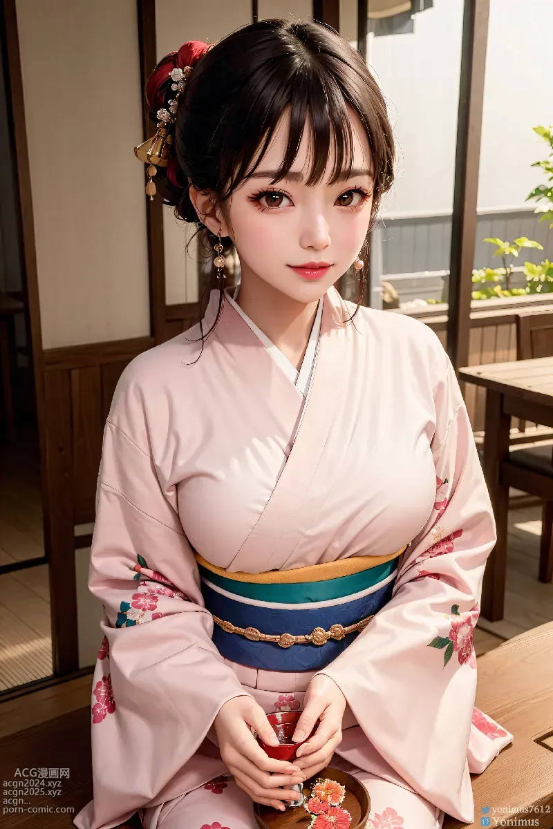 The beauty wears Kimono 第181图