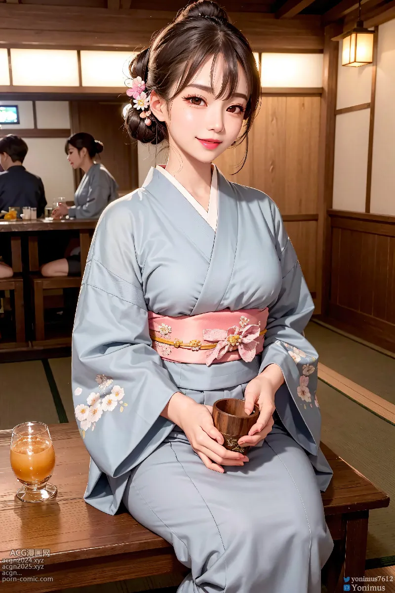 The beauty wears Kimono 第182图