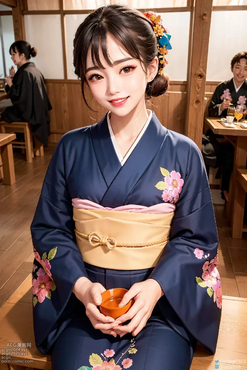 The beauty wears Kimono 第184图