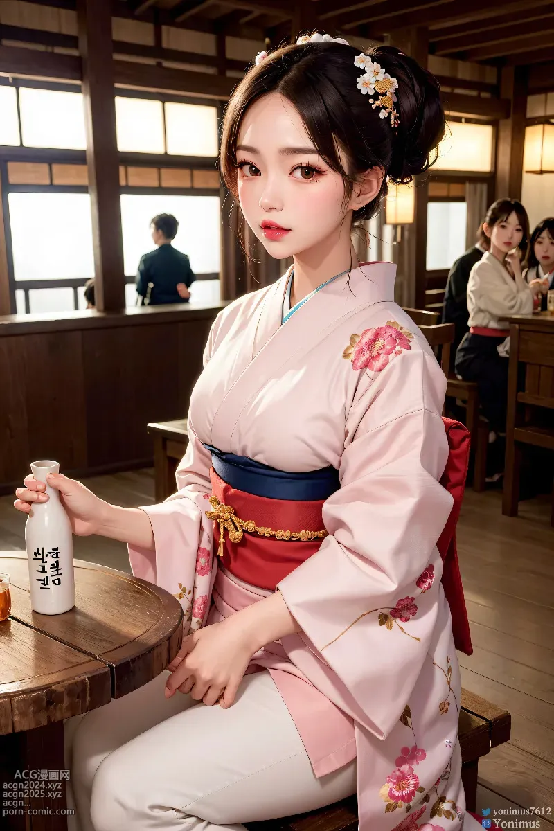 The beauty wears Kimono 第185图