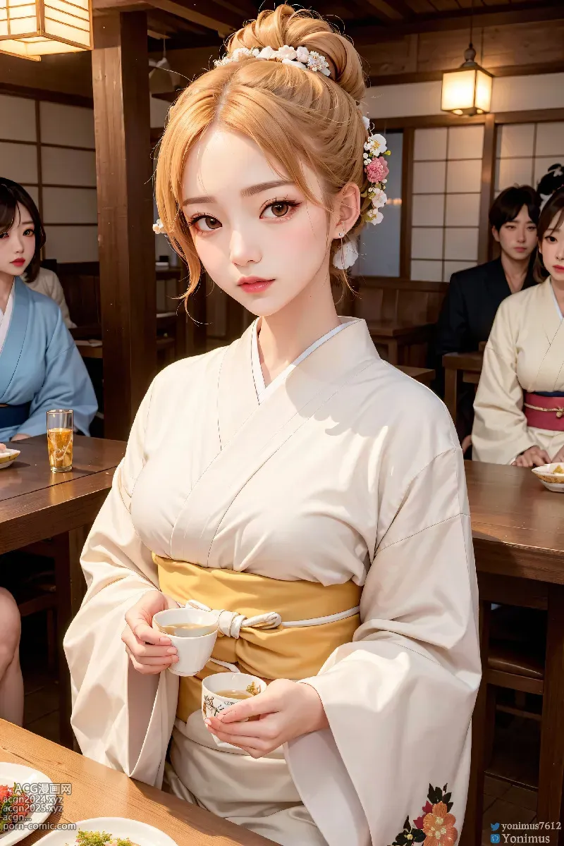 The beauty wears Kimono 第188图