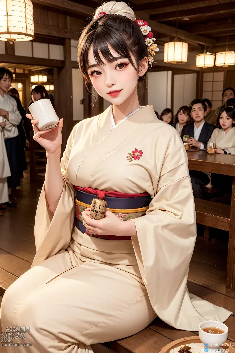 The beauty wears Kimono 第187图