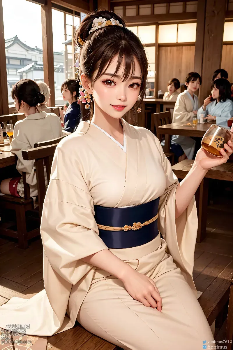 The beauty wears Kimono 第190图