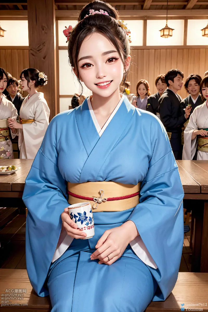 The beauty wears Kimono 第194图