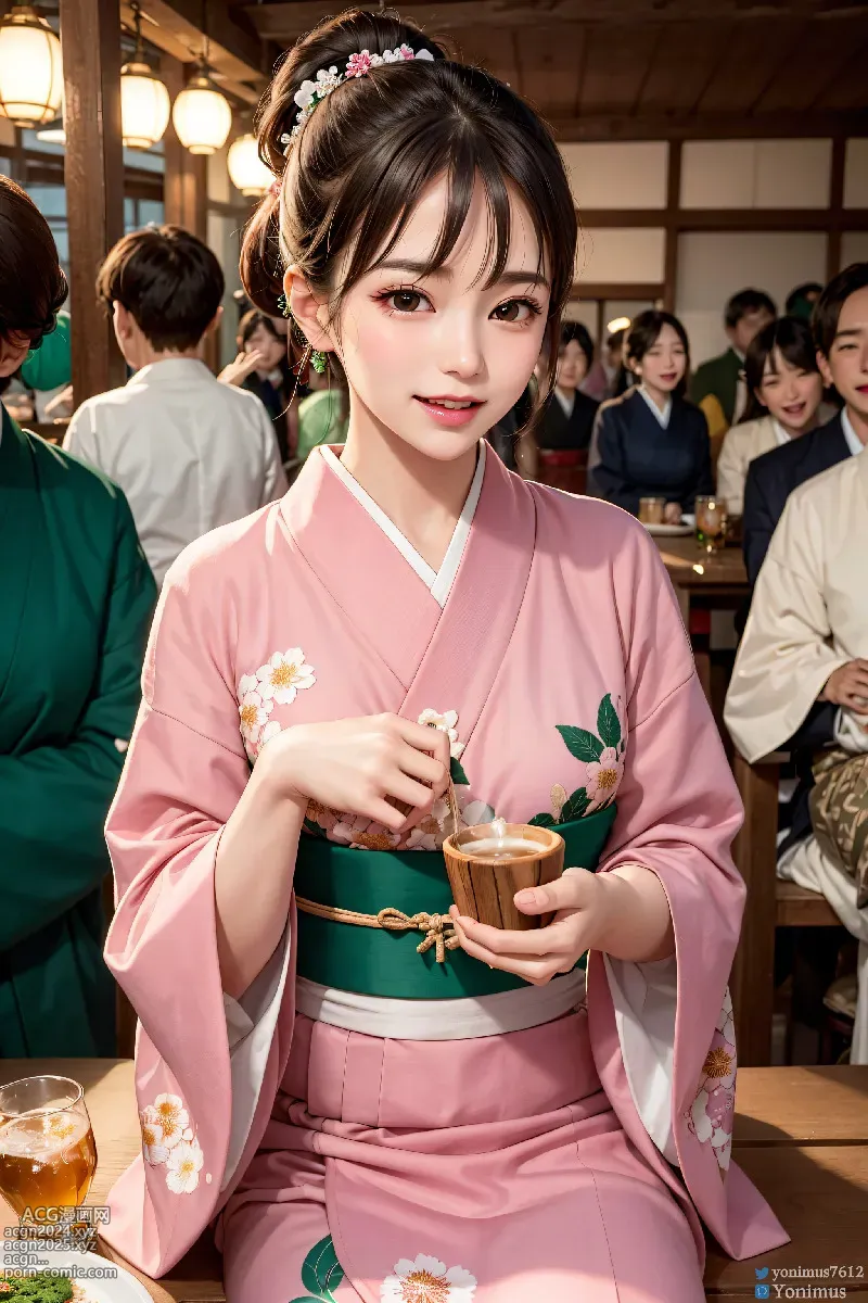 The beauty wears Kimono 第195图