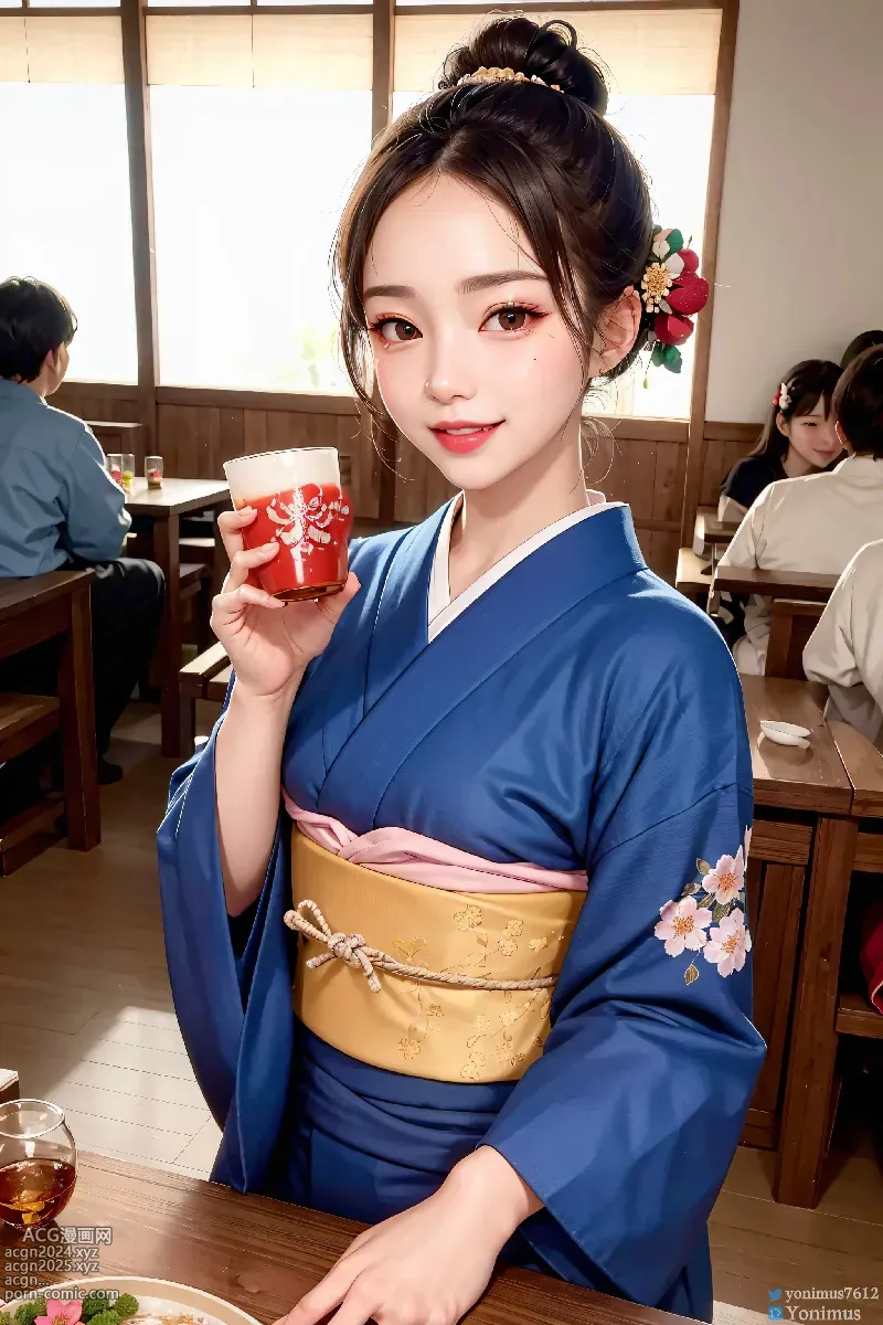 The beauty wears Kimono 第198图