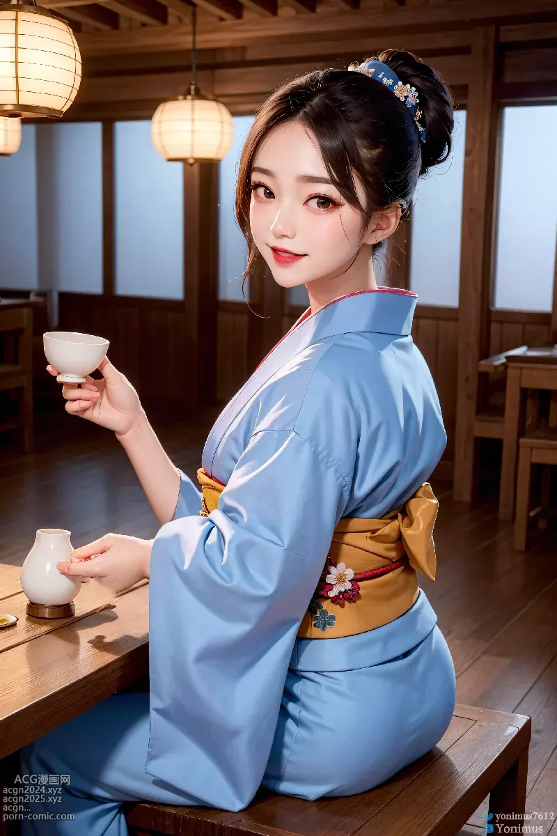 The beauty wears Kimono 第199图