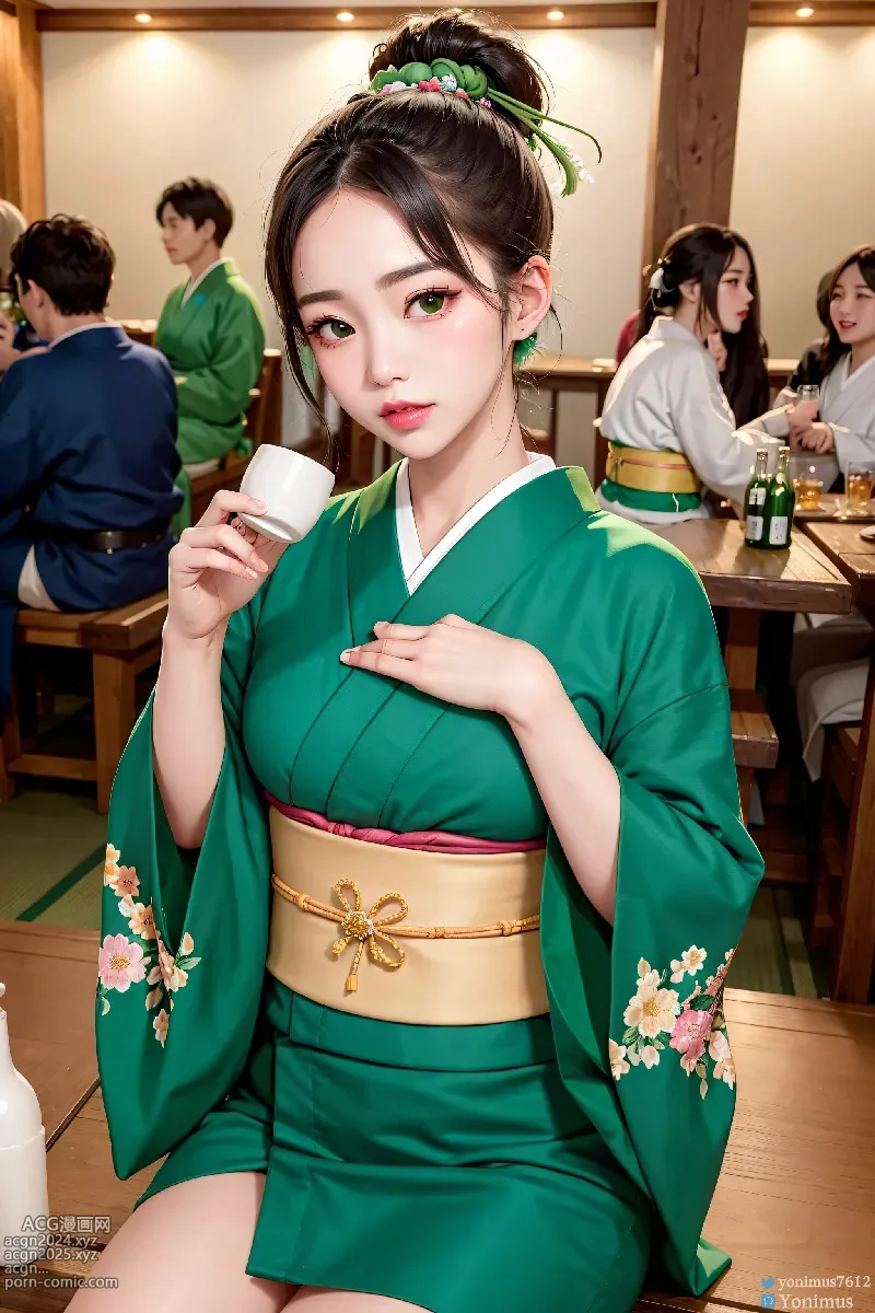 The beauty wears Kimono 第202图