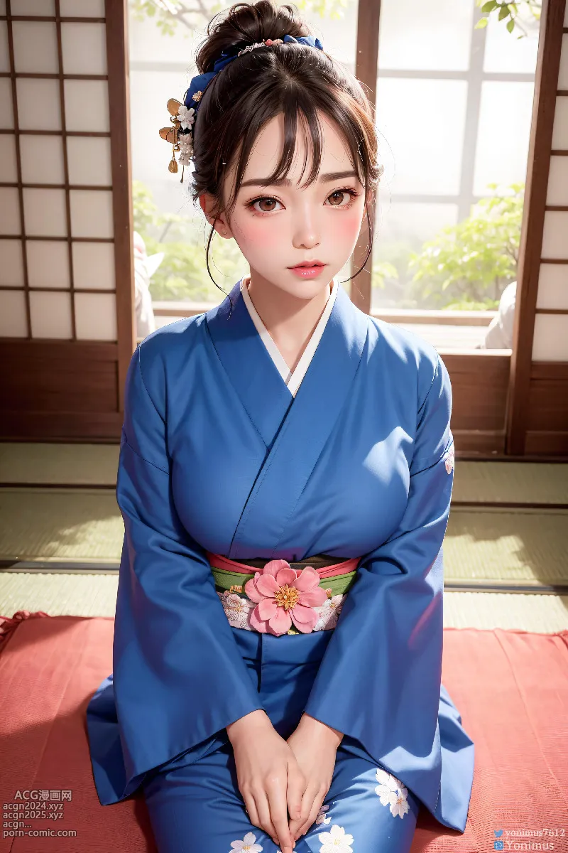 The beauty wears Kimono 第205图