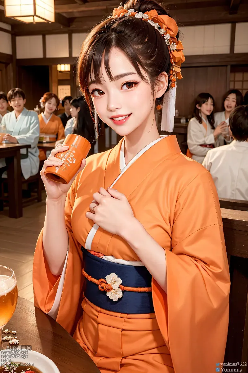 The beauty wears Kimono 第203图