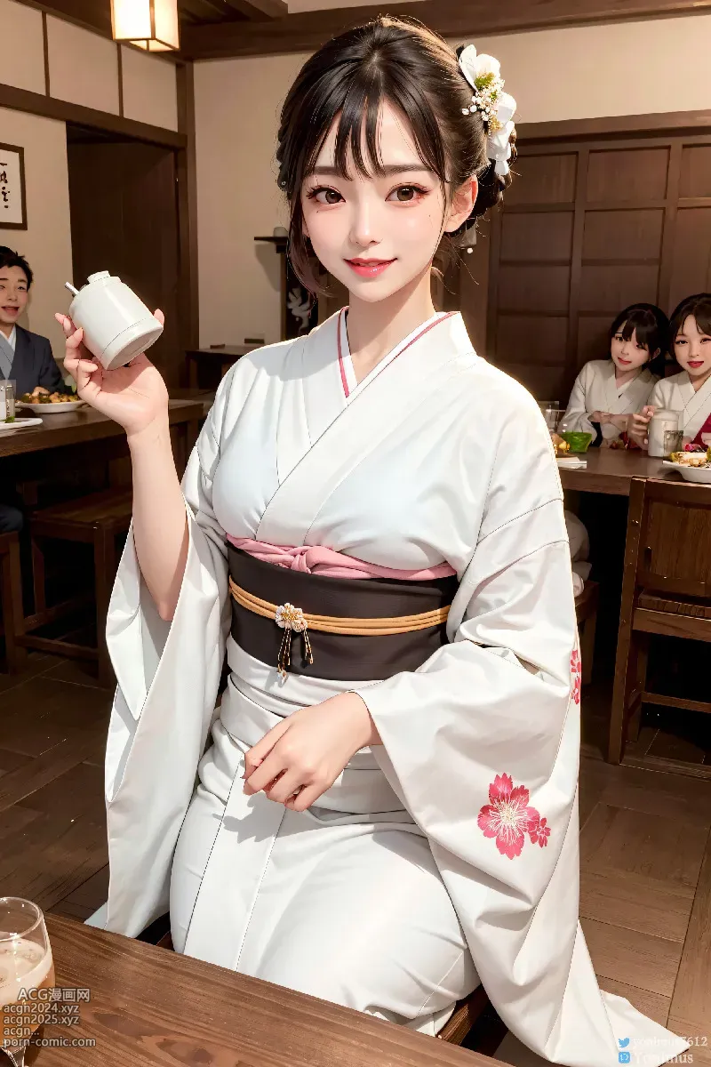 The beauty wears Kimono 第204图