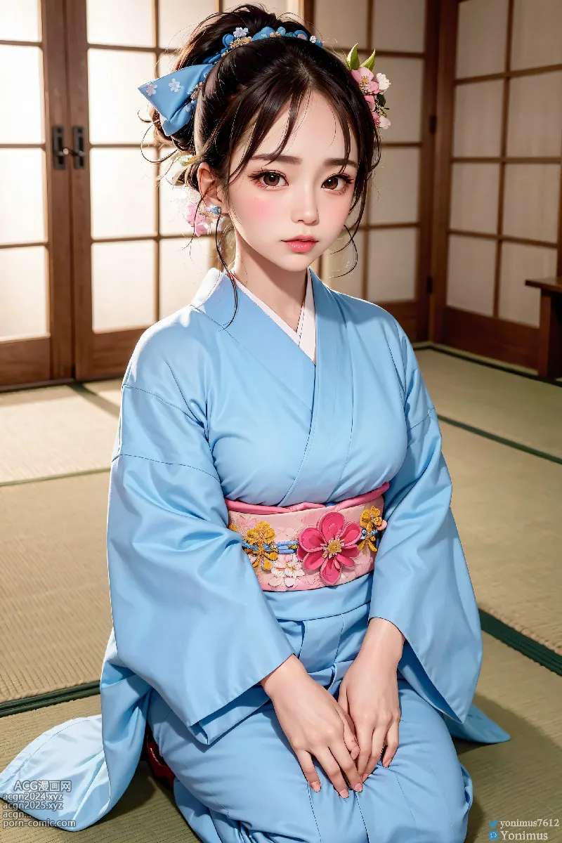 The beauty wears Kimono 第207图