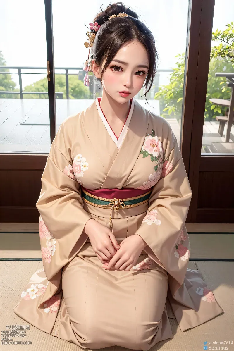 The beauty wears Kimono 第208图