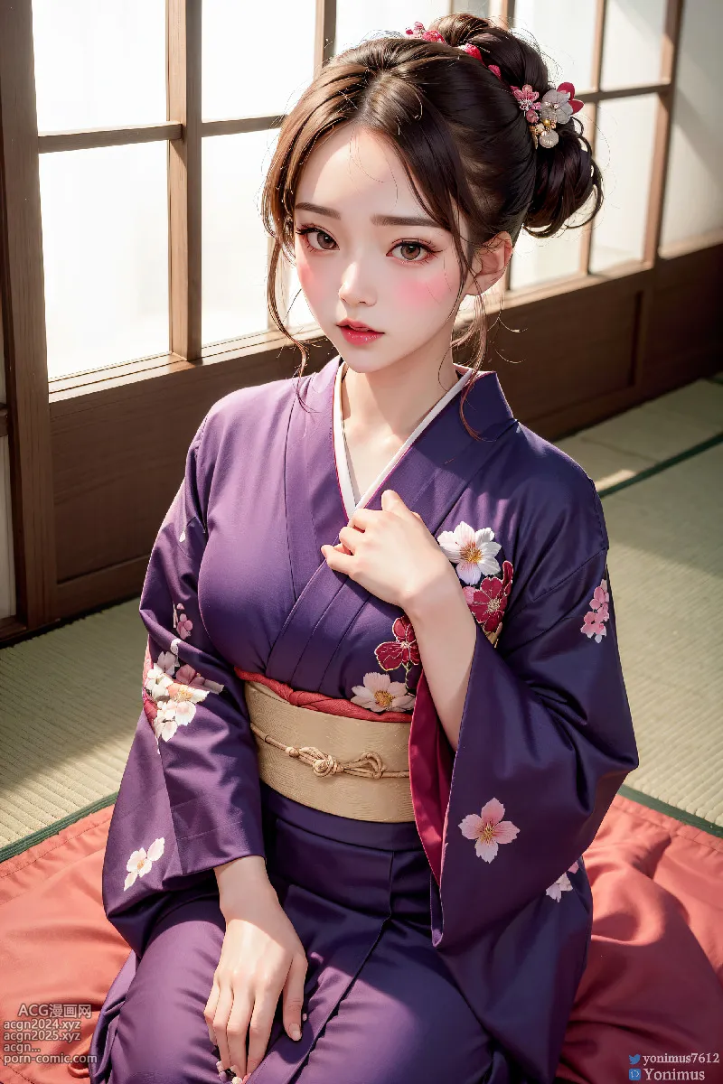 The beauty wears Kimono 第210图