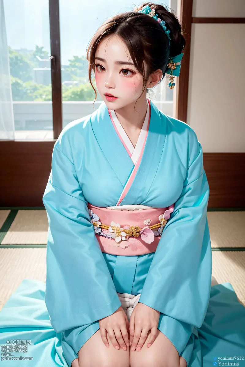 The beauty wears Kimono 第211图