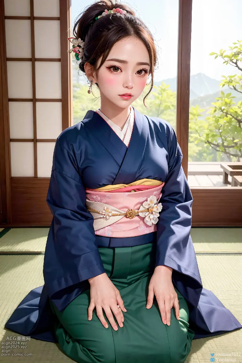 The beauty wears Kimono 第218图