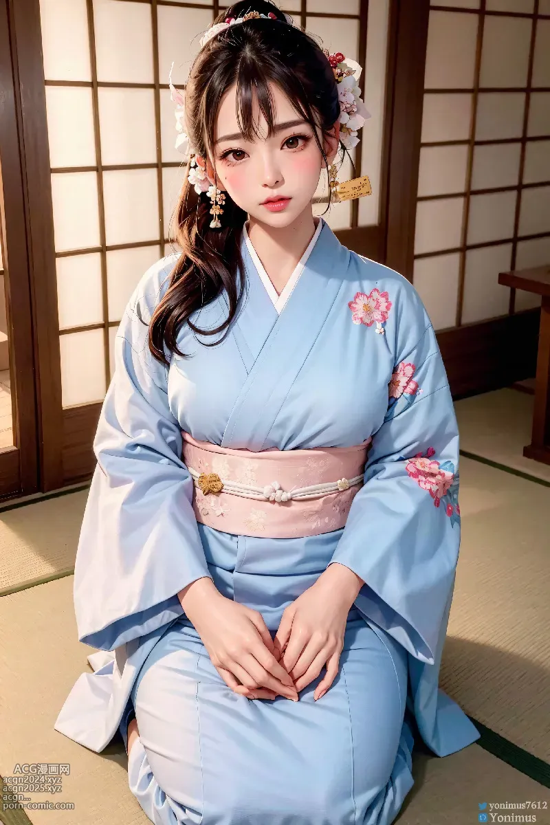 The beauty wears Kimono 第221图