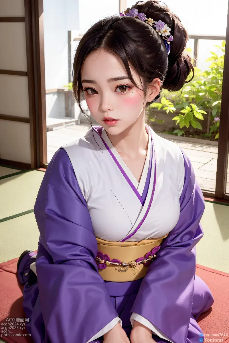 The beauty wears Kimono 第223图