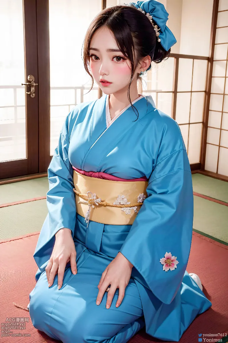 The beauty wears Kimono 第224图