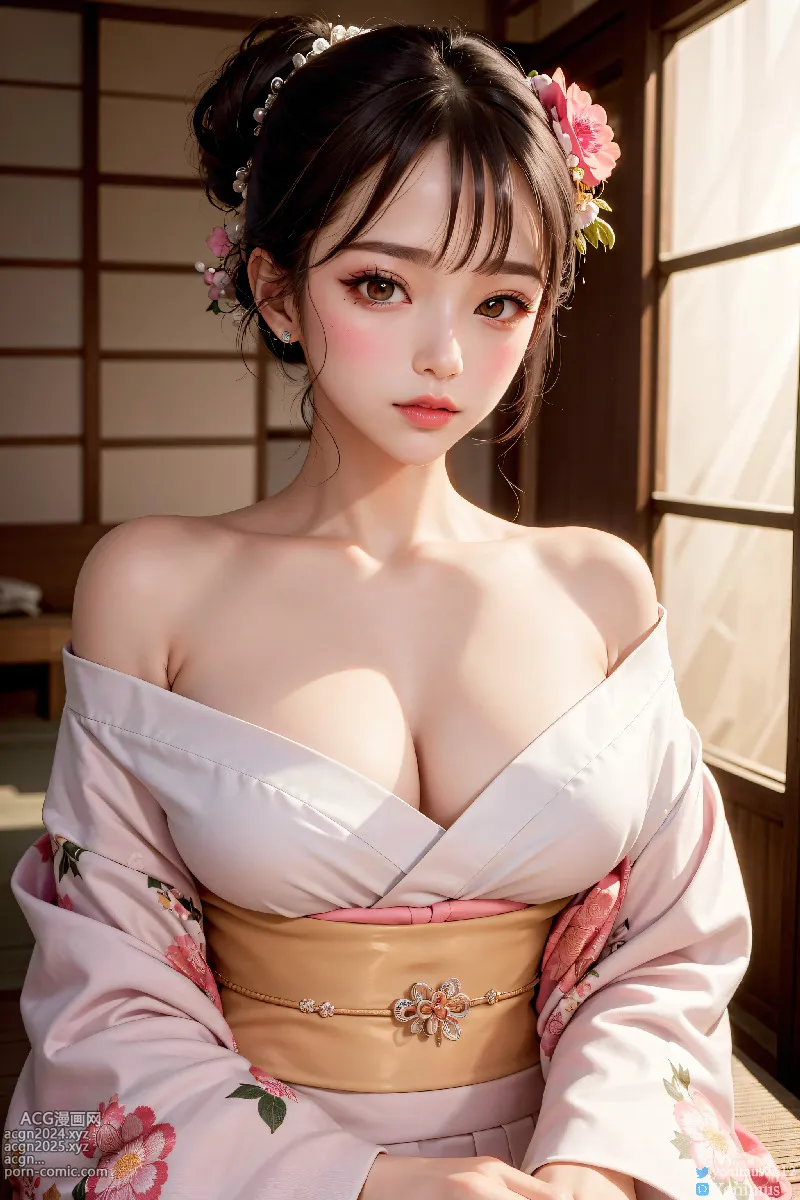 The beauty wears Kimono 第227图