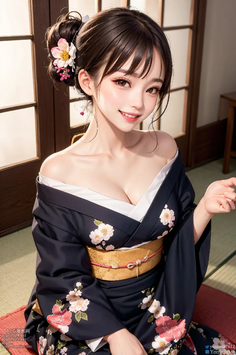 The beauty wears Kimono 第229图