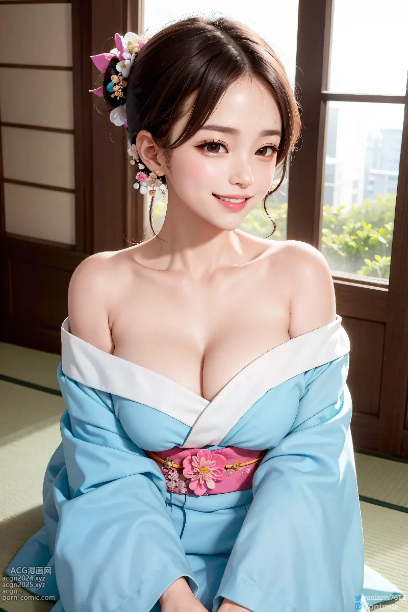 The beauty wears Kimono 第230图