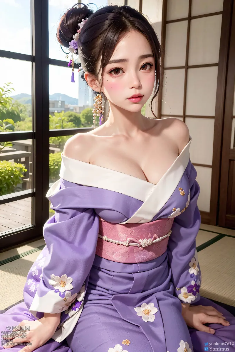 The beauty wears Kimono 第235图