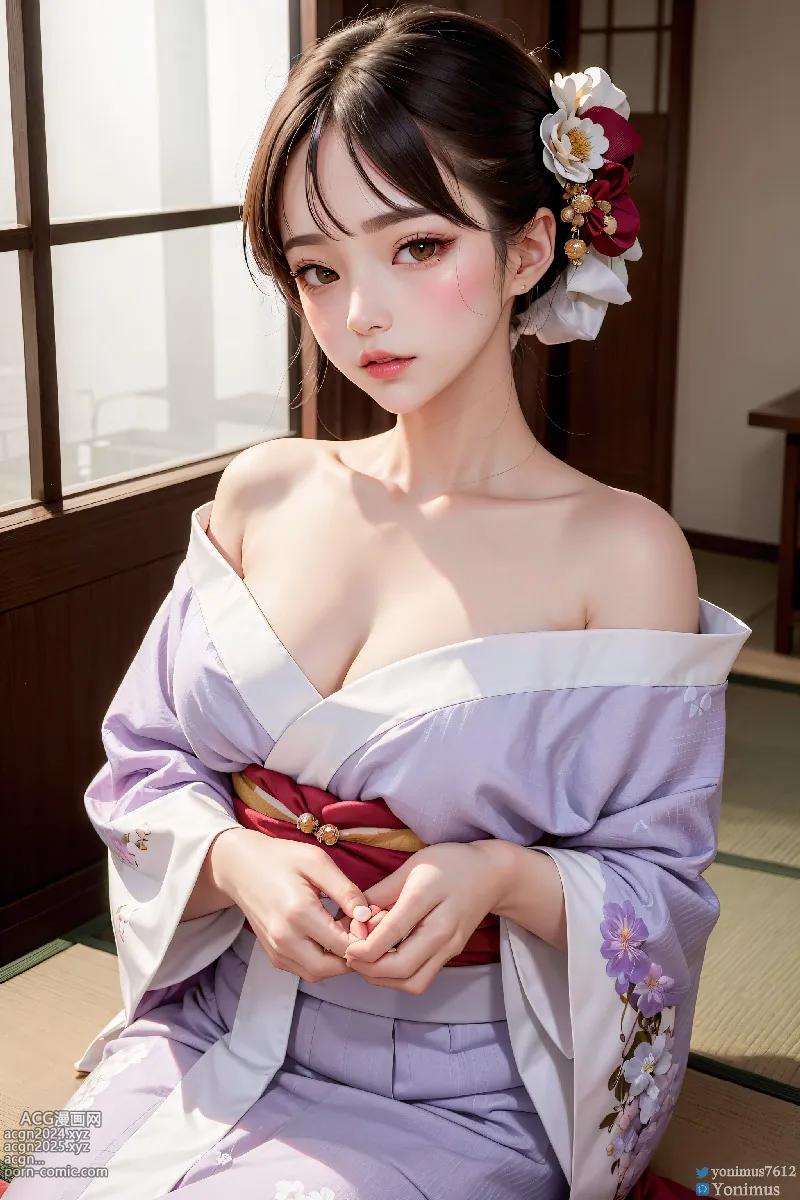 The beauty wears Kimono 第233图