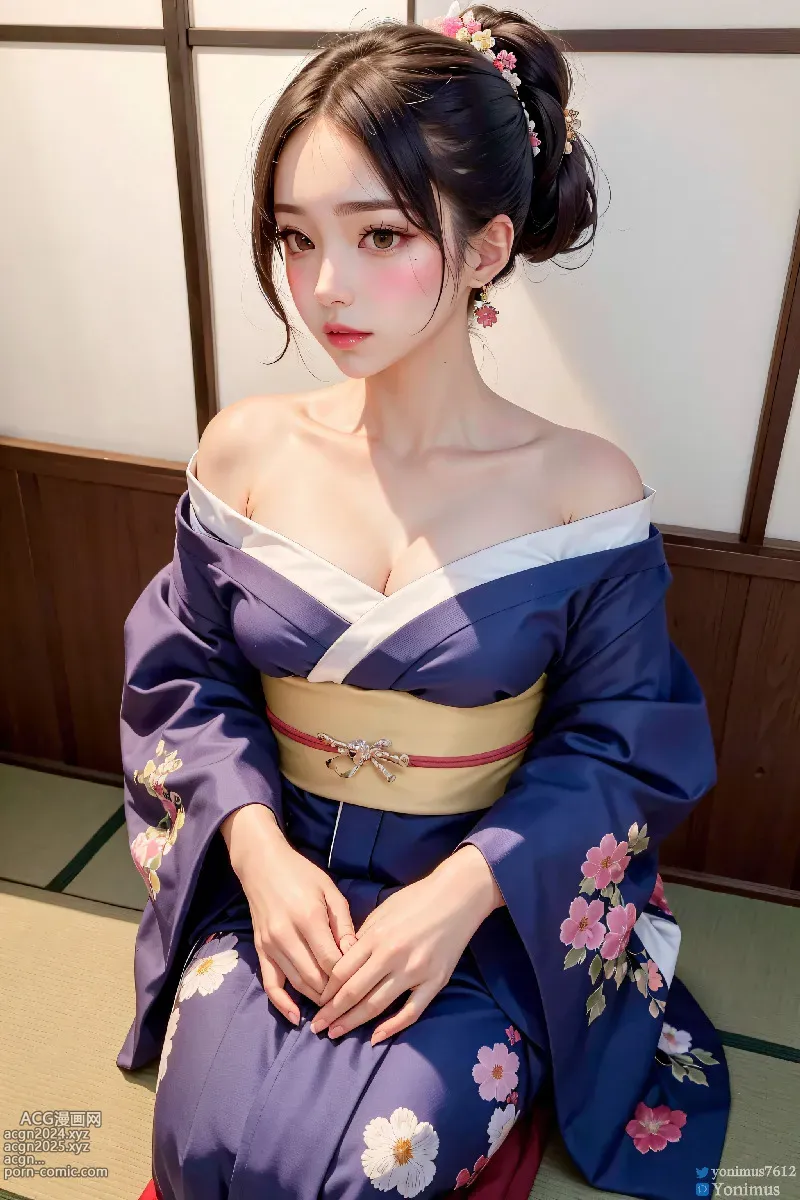 The beauty wears Kimono 第240图