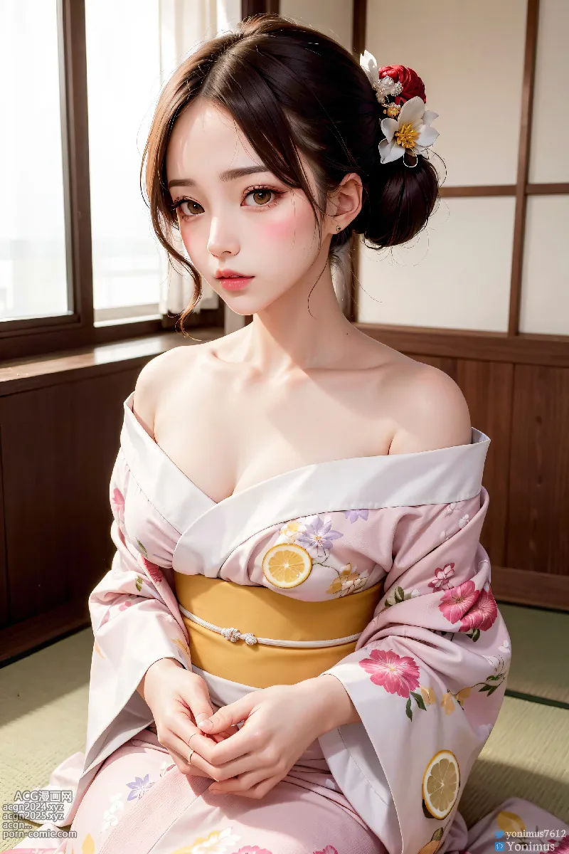 The beauty wears Kimono 第243图