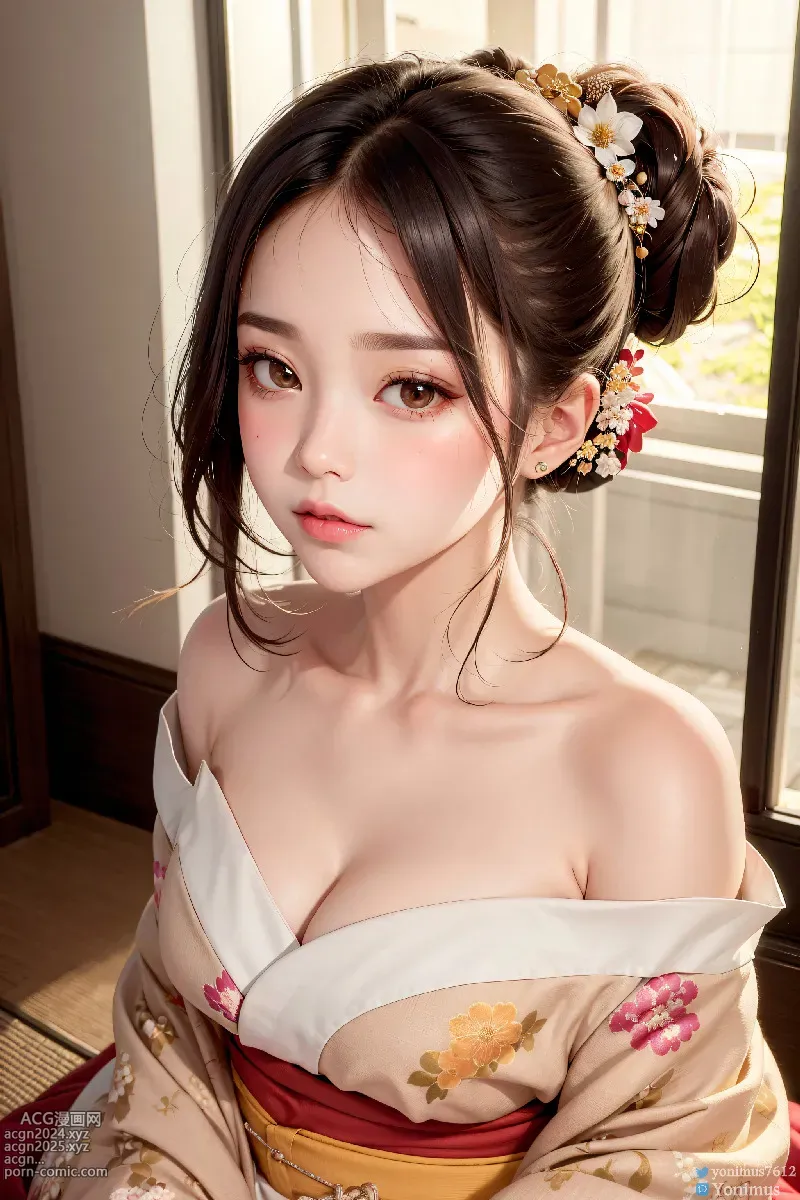 The beauty wears Kimono 第242图