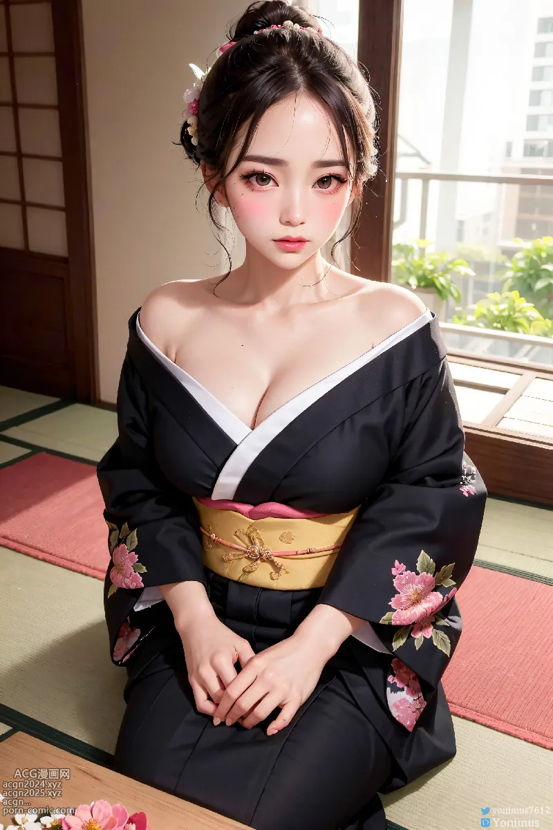 The beauty wears Kimono 第249图