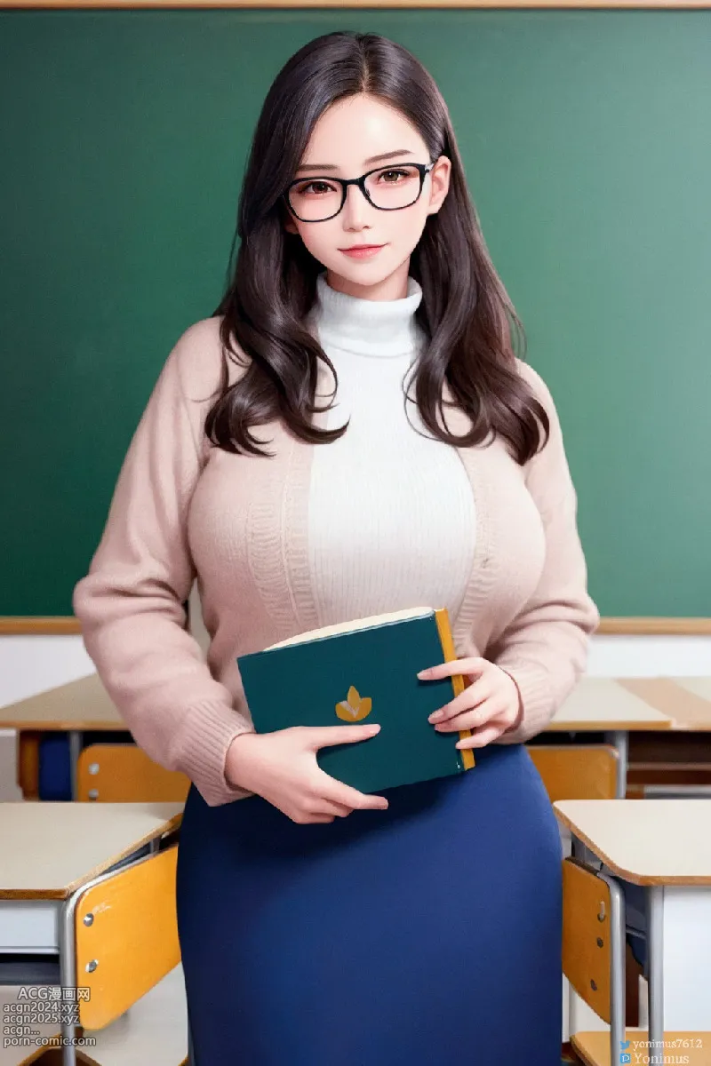 The fall of a female teacher(63pics) 第1图