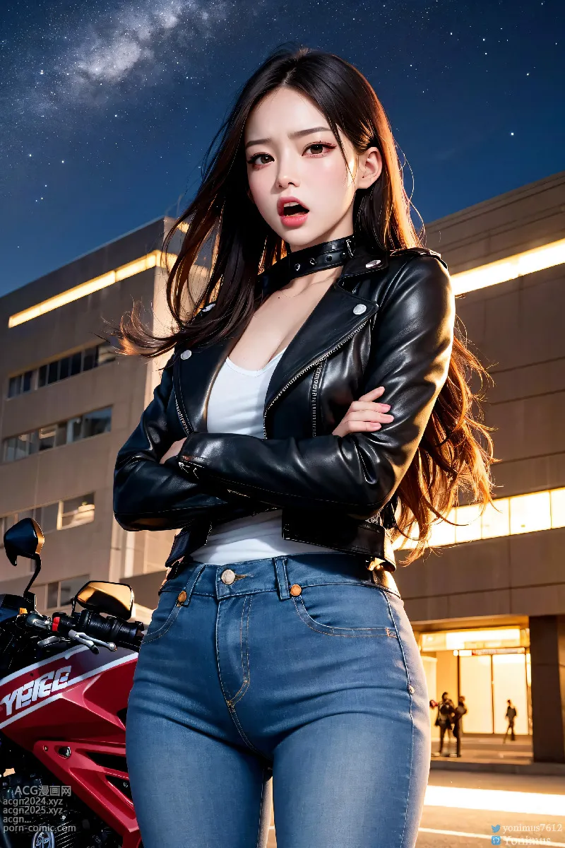 The female boss of the bikergang 第4图