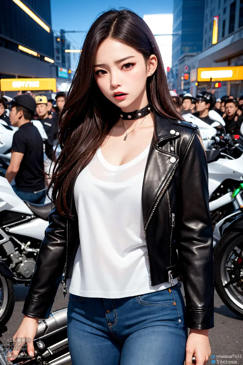 The female boss of the bikergang 第11图