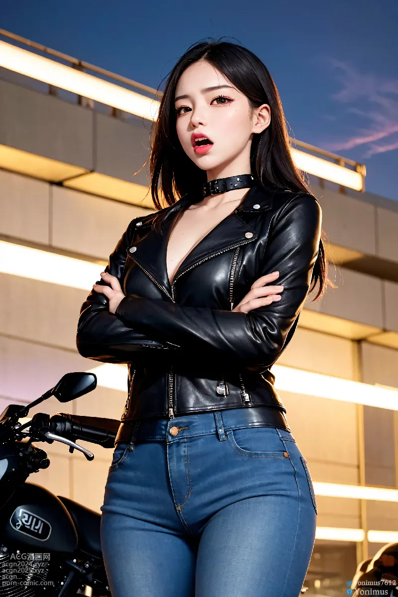 The female boss of the bikergang 第10图